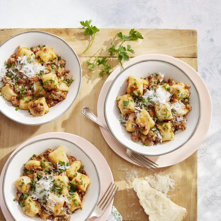 Potato Gnocchi with Pork Ragù