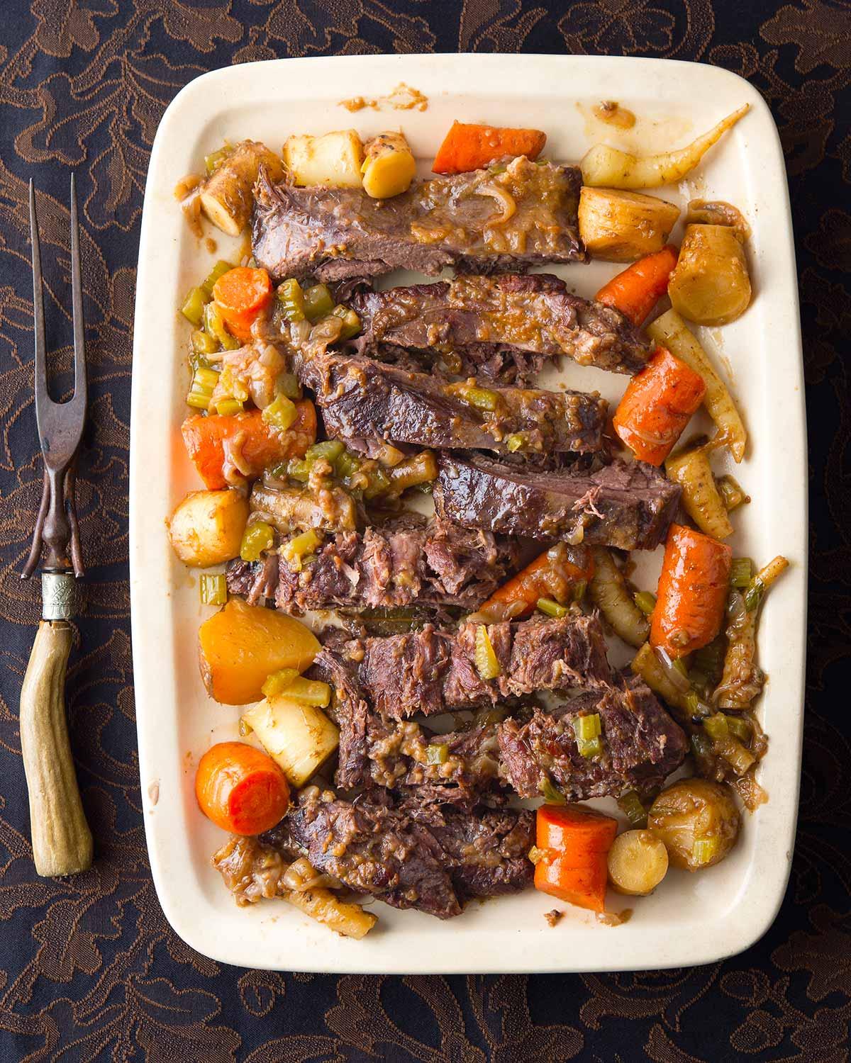 Venison Pot Roast, Polish Style