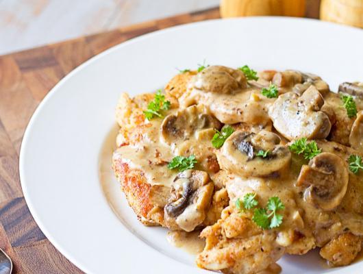 Valentine's Chicken Marsala