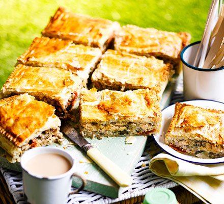 Scandi salmon pie