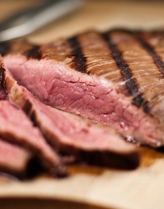 Grilled Balsamic and Garlic Flank Steak