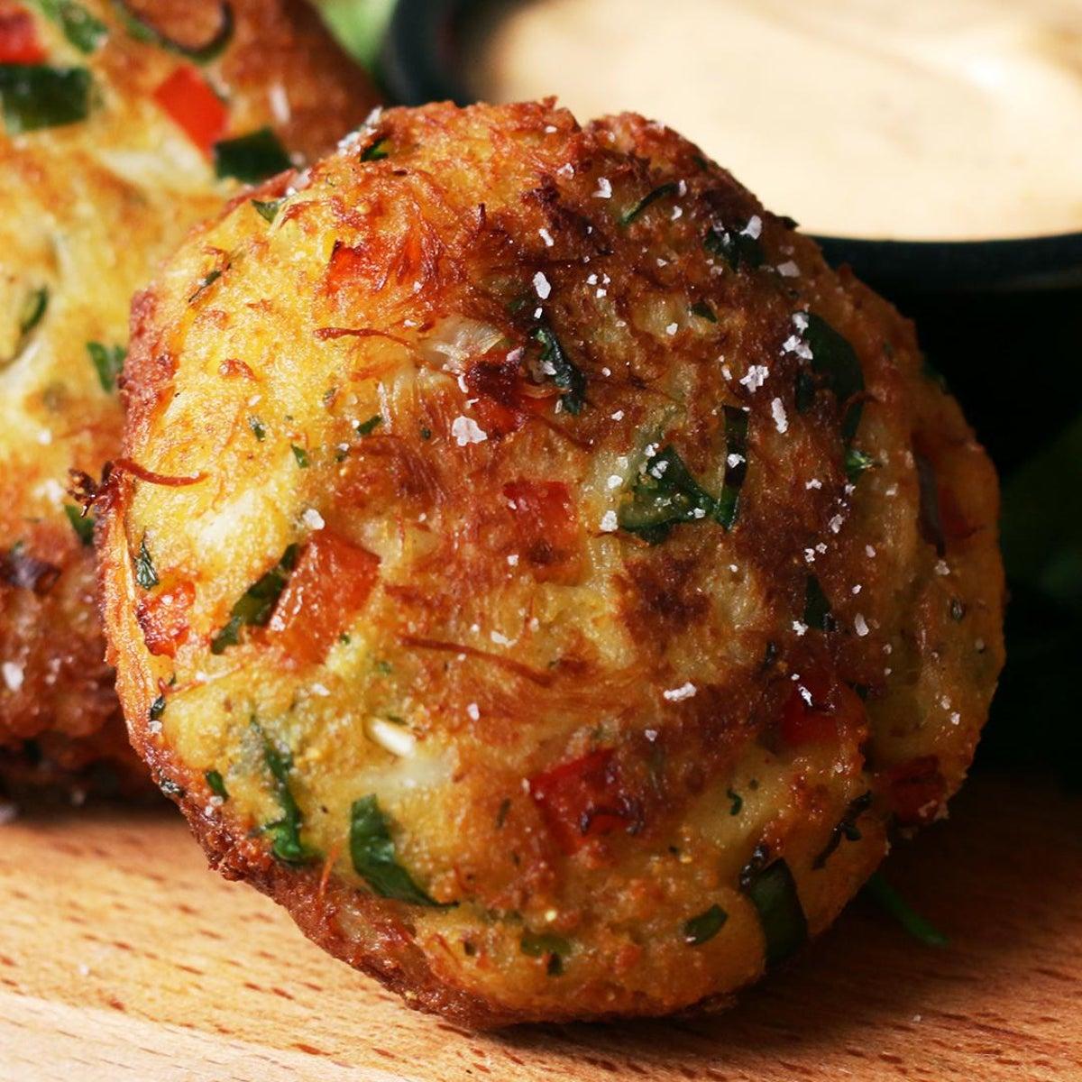 Cornbread Crab Cakes