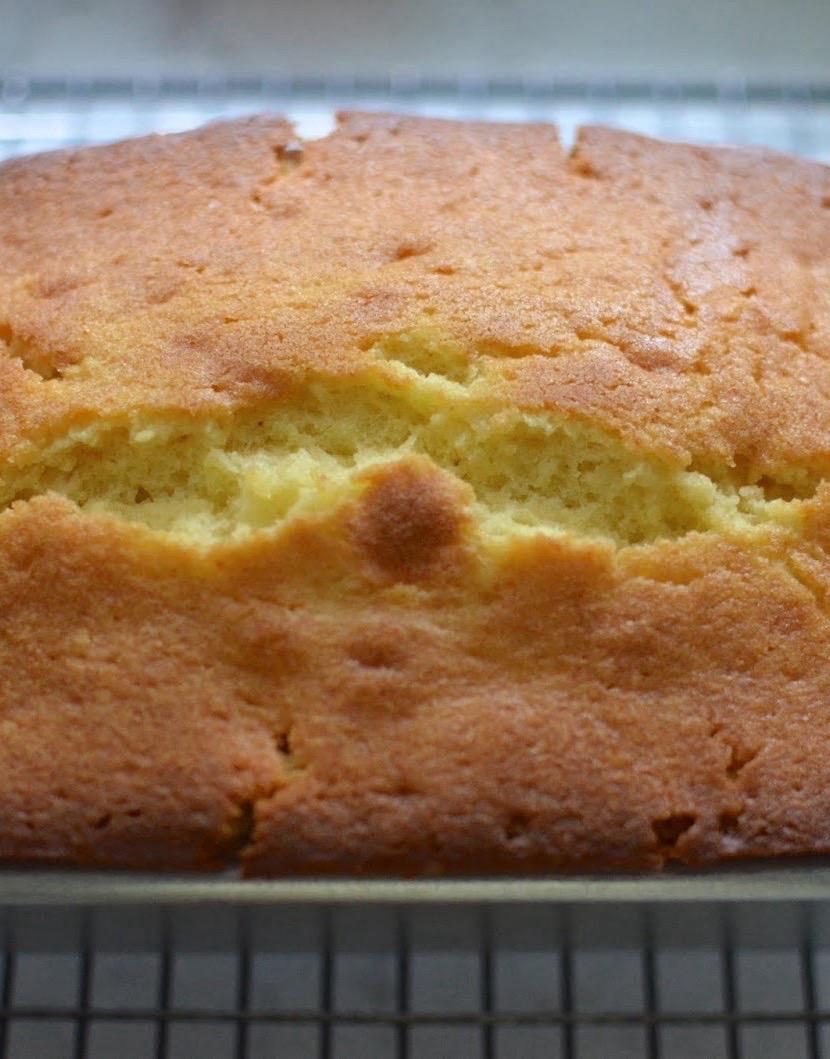 Better Than Classic Pound Cake (One Bowl, Hand Mixed)