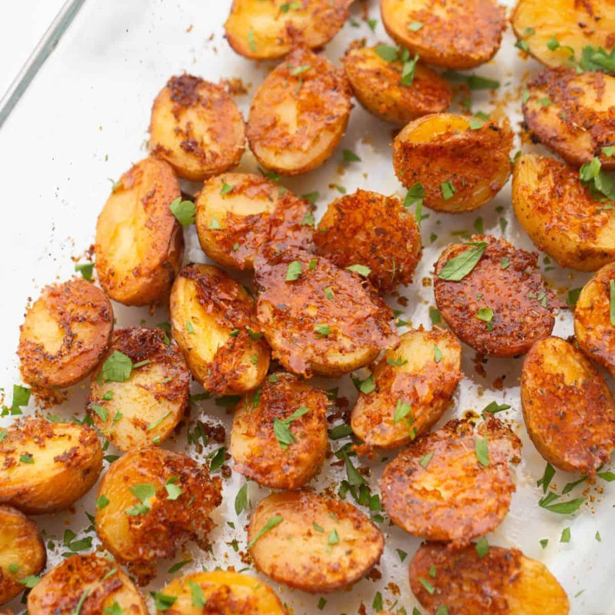 Parmesan Roasted Baby Potatoes