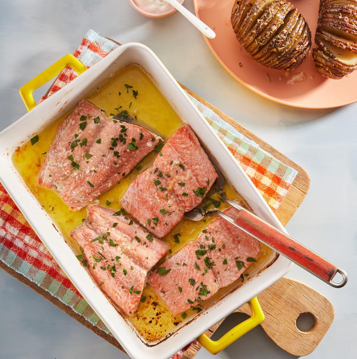 Butter Baked Salmon