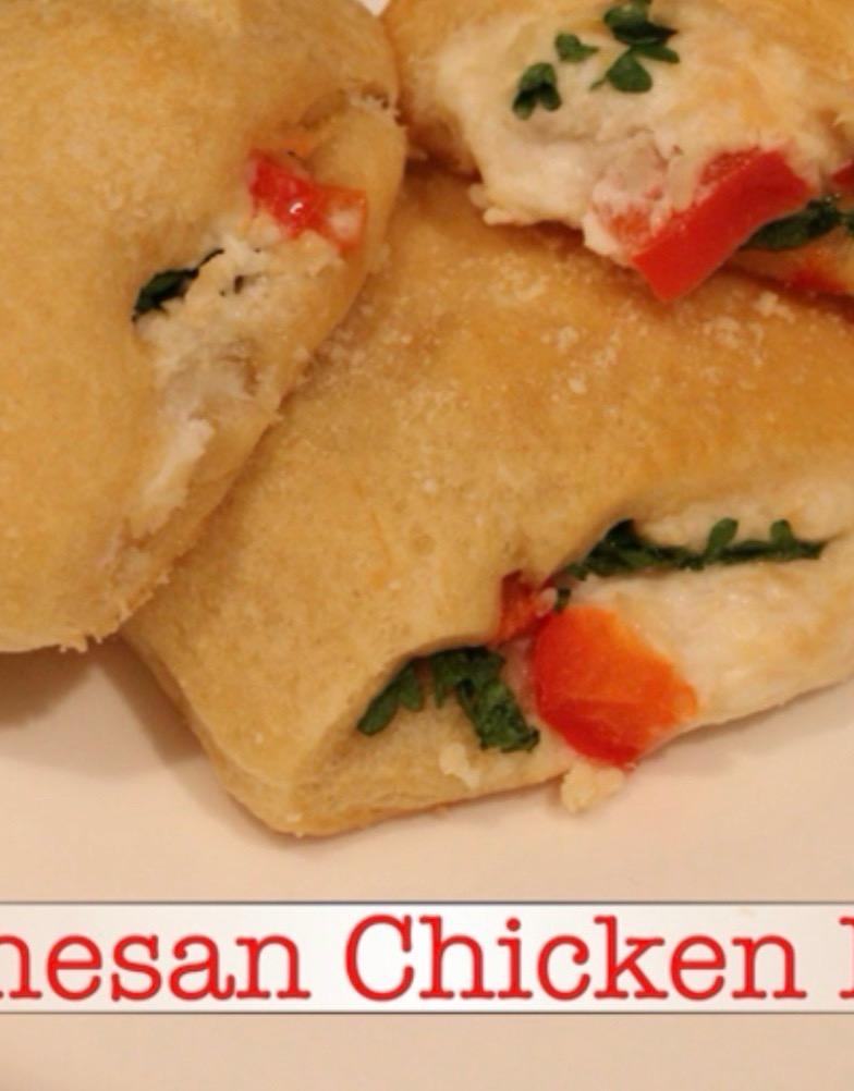 Parm chicken bites