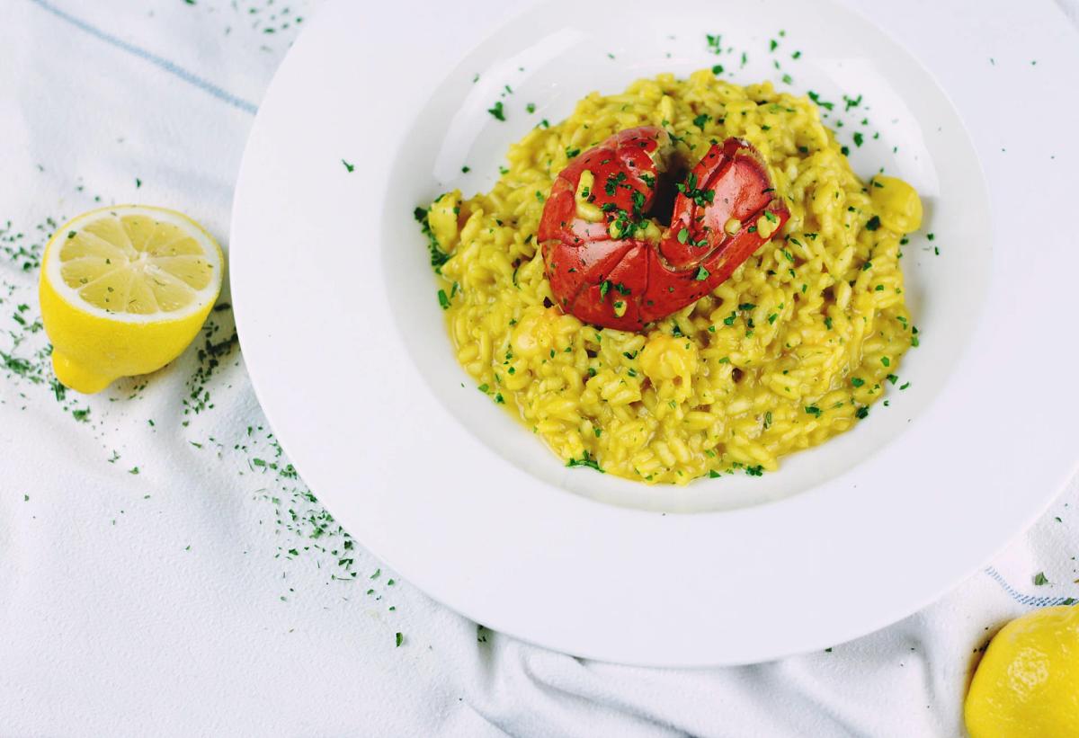 Saffron Seafood Risotto