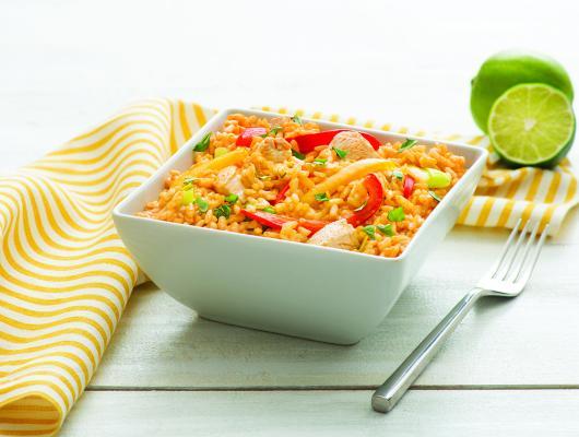 Red Thai Coconut Risotto