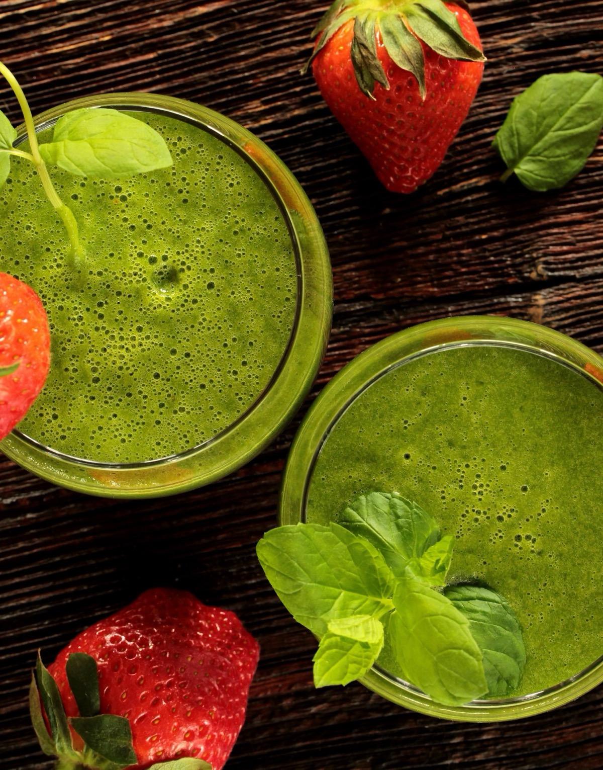 Vegan Detox Green Monster Smoothie