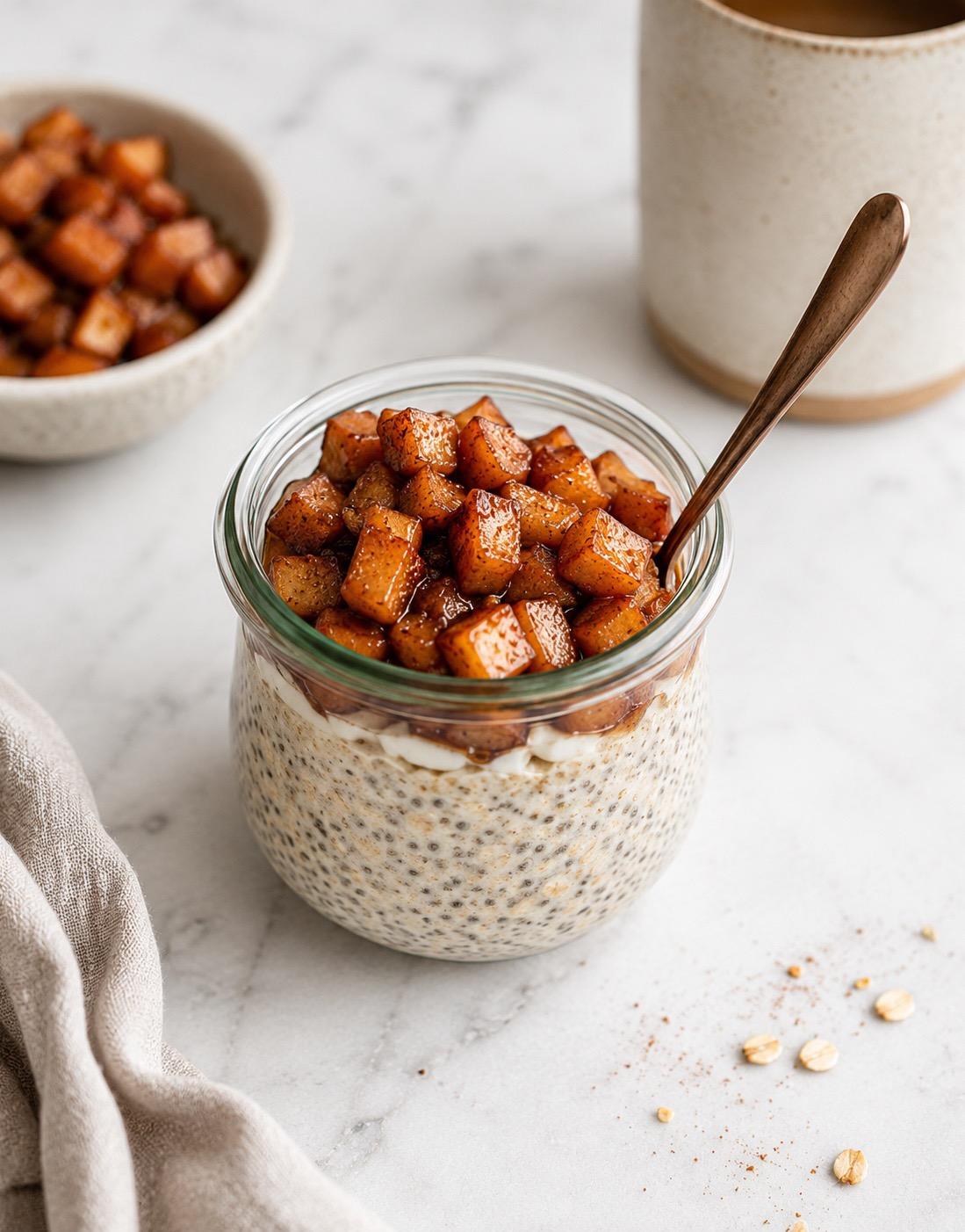 Apple Pie Chia Pudding