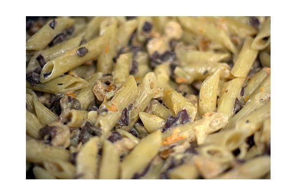 Pasta With Chicken and Mushrooms