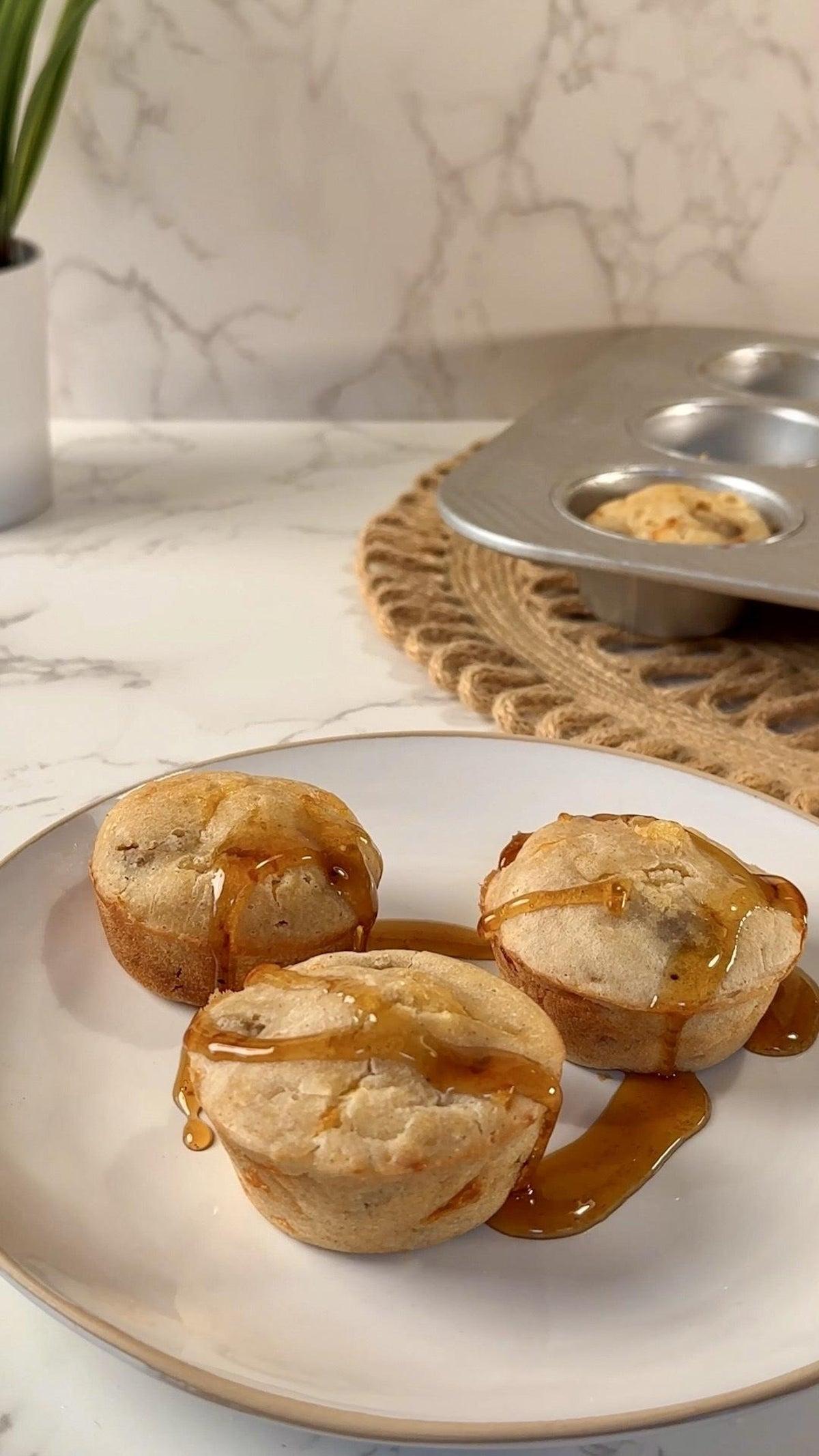 Pancake Sausage Muffins Recipe by Tasty