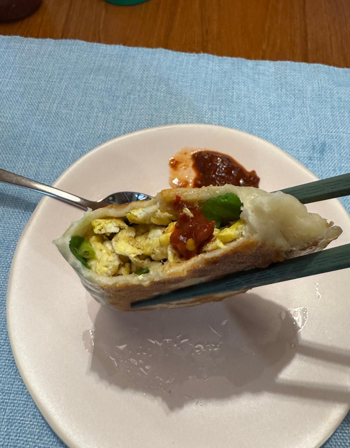 Chinese Scallion Pockets