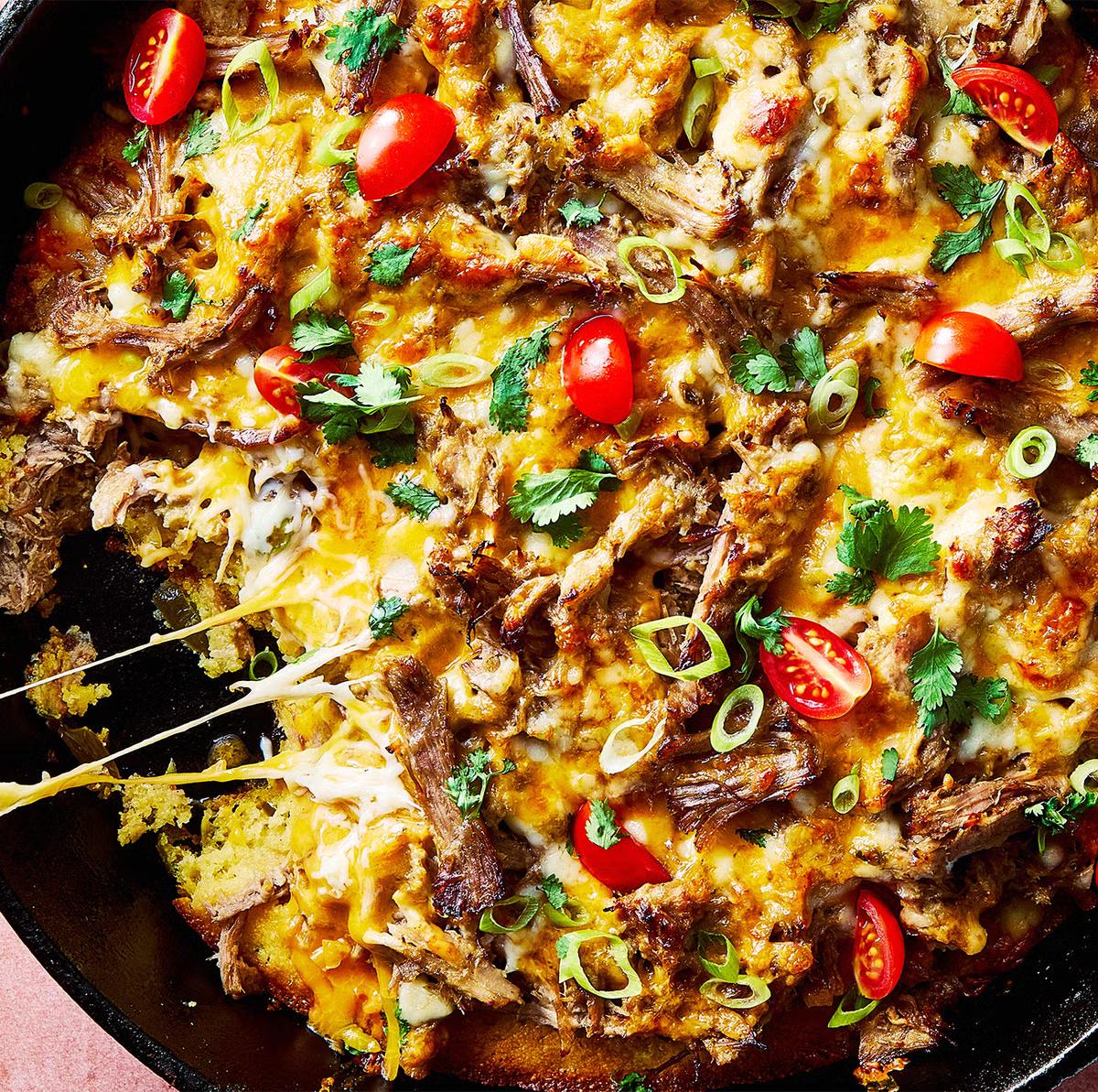 Carnitas Tamale Pie