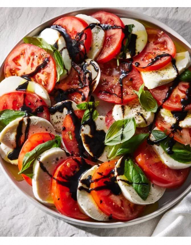 Caprese Salad with Balsamic Reduction