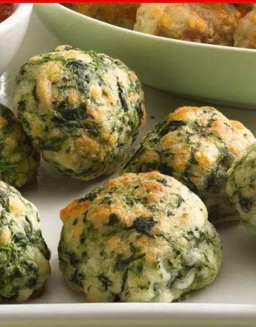 Spinach-Cheese Balls