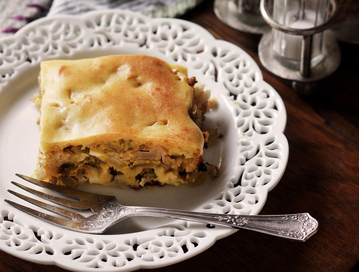 Russian Cabbage Pie